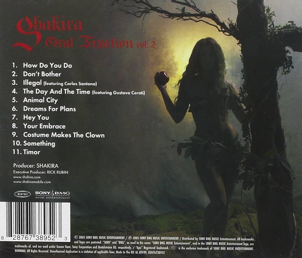 Shakira - Oral Fixation, Vol. 2 - Amazon.com Music